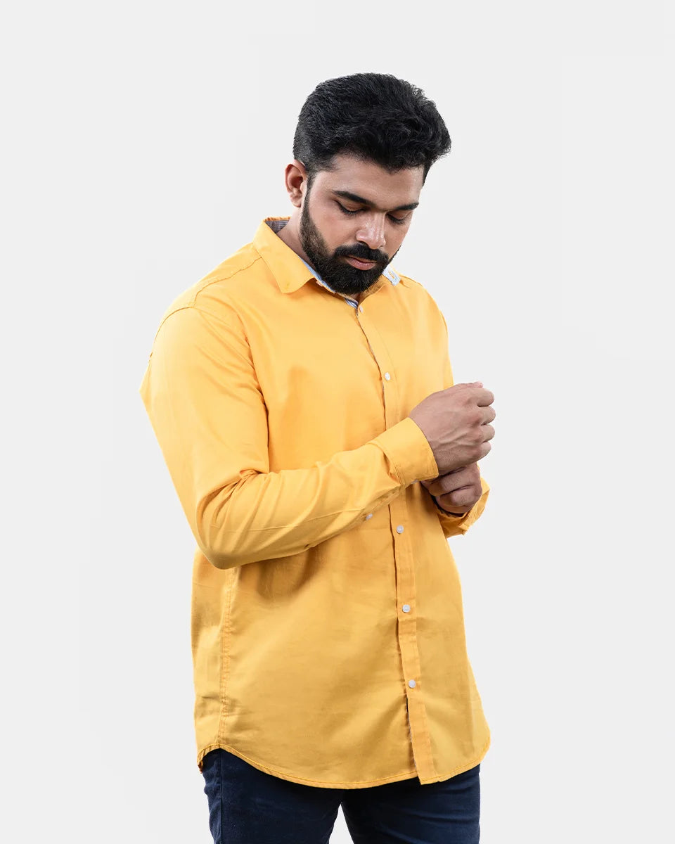 Classic Yellow Shirt - Side