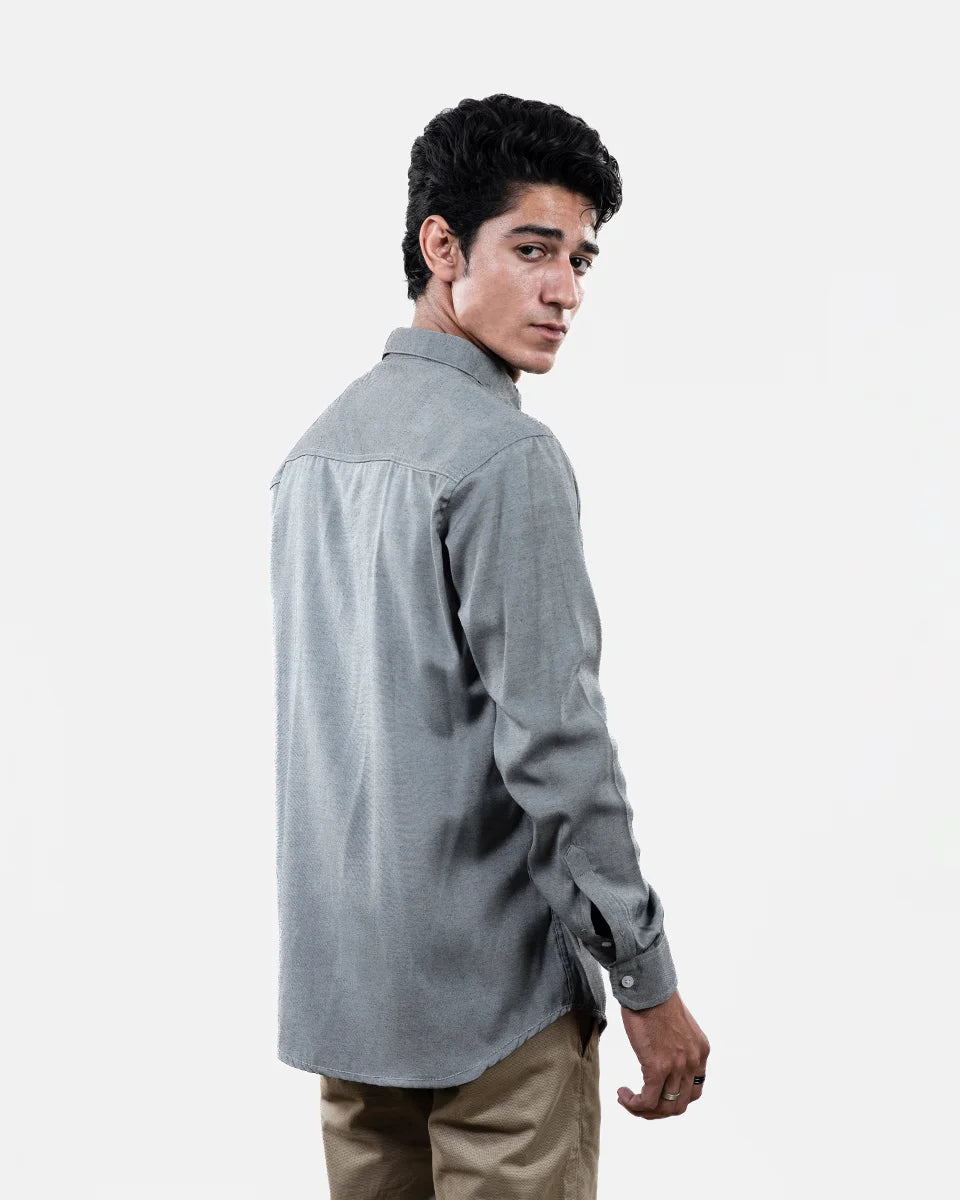 Gray Shamry Shirt Back