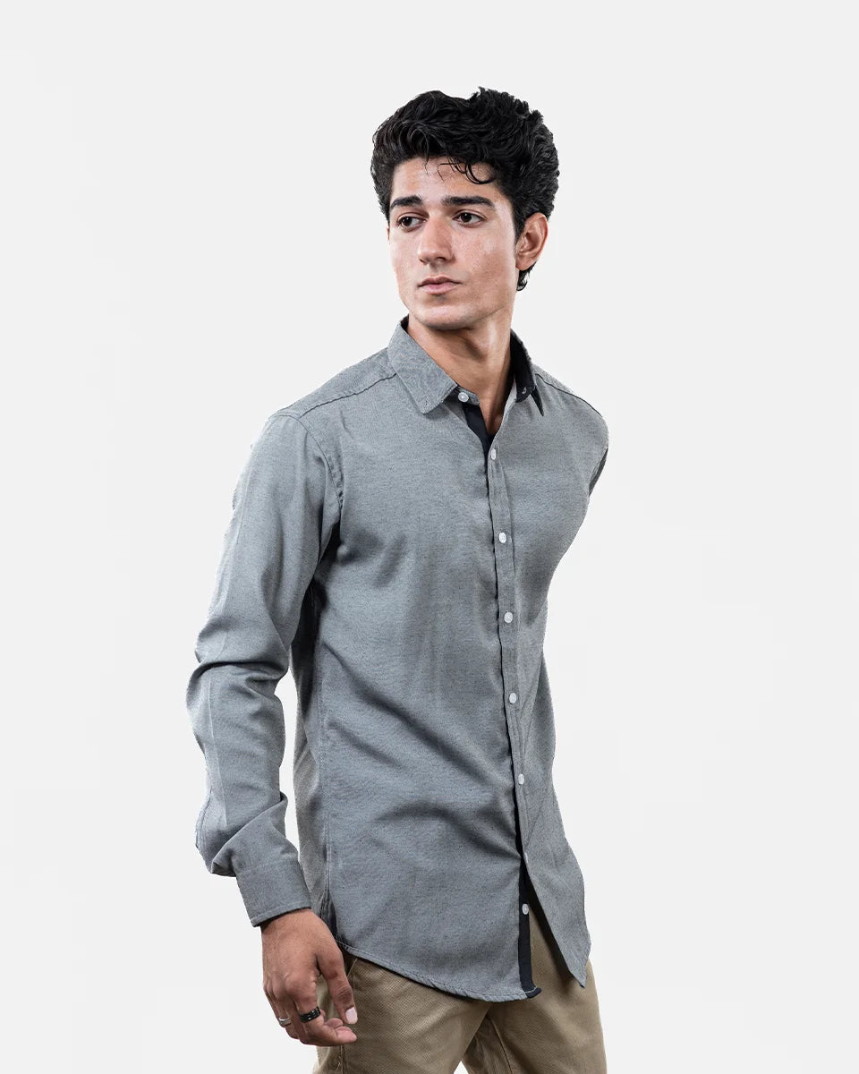 Gray Shamry Shirt Side