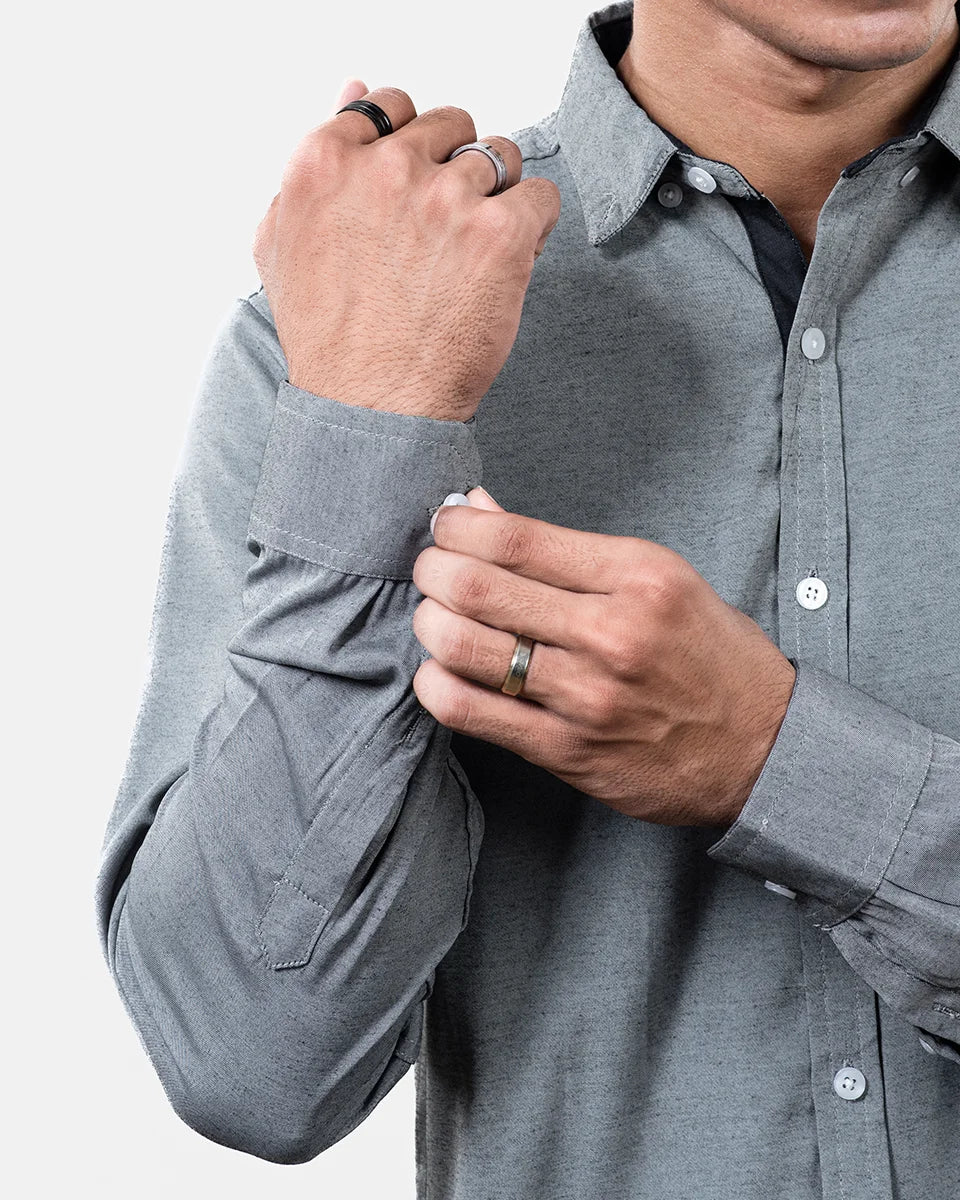 Gray Shamry Shirt Sleeve