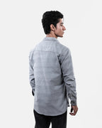 Light Gray Formal Shirt Back