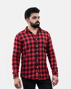 Red and black check shirt for men | Western Wear Pakistan